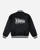 Can Can Satin Bomber Jacket